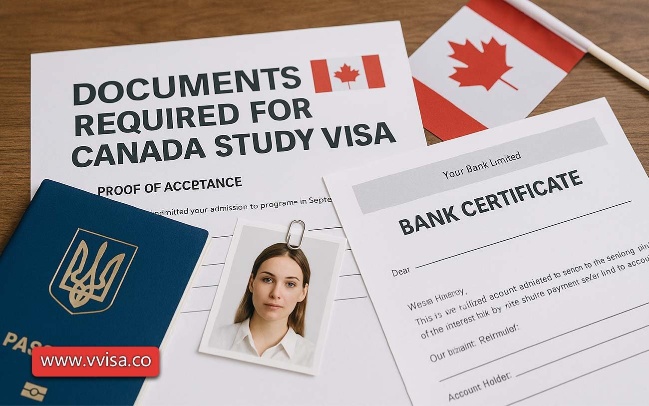 مدارک مورد نیاز برای ویزای تحصیلی کانادا
